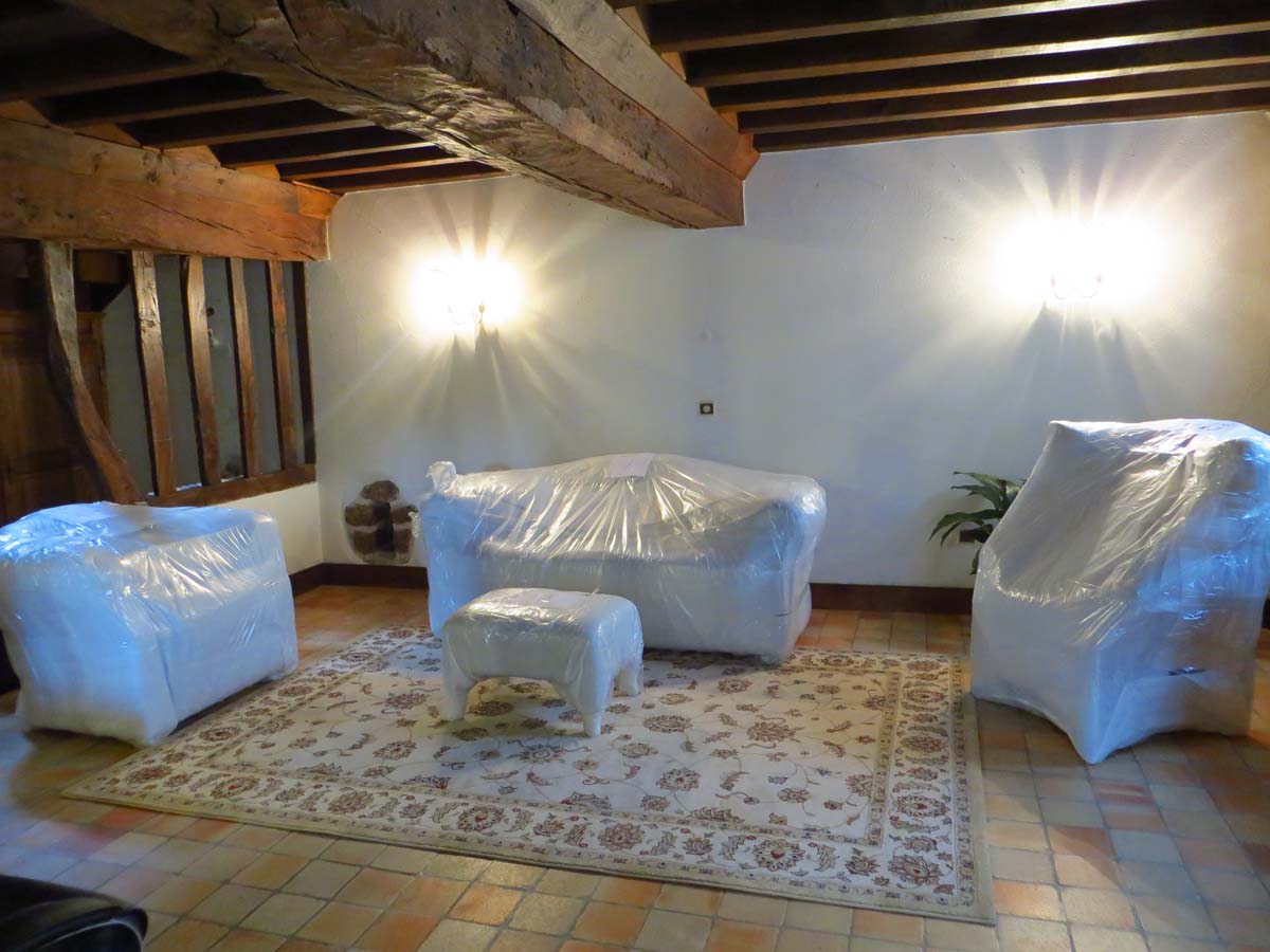 furniture professionally wrapped