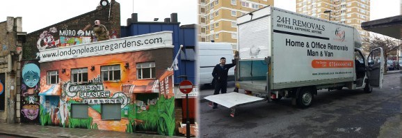 Man and a Van in Shoreditch
